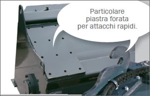 Detail of Edilzeta Mixing Bucket in Hardox - BE SKR 500