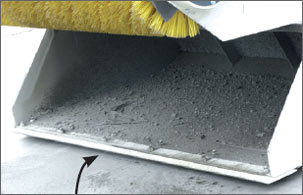 Detail of Edilzeta Multi-Purpose Bucket Sweeper - BSA HIDRO 120